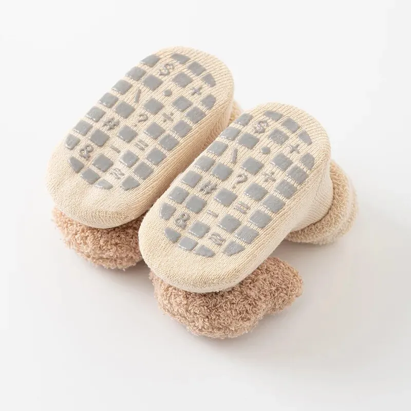 가을과 겨울 패션 벨벳 두꺼운 부드러운 밑창으로 간단하 - Unisex Baby Socks Non Slip 리뷰 및 가격